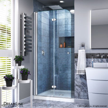 Aqua Fold Bi-Fold Shower Door