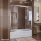 Butterfly Bi-Fold Tub Door and Backwalls