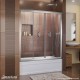 Butterfly Bi-Fold Tub Door and Backwalls