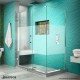 Unidoor Plus 45 1/2 - 52 1/2 in. x 30 3/8 in. Hinged Shower Enclosure