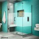 Unidoor Plus 45 1/2 - 52 1/2 in. x 30 3/8 in. Hinged Shower Enclosure