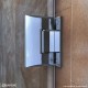 Unidoor Plus 45 1/2 - 52 1/2 in. x 30 3/8 in. Hinged Shower Enclosure
