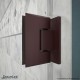 Unidoor Plus 45 1/2 - 52 1/2 in. x 30 3/8 in. Hinged Shower Enclosure