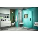 Unidoor Plus 45 1/2 - 52 1/2 in. x 30 3/8 in. Hinged Shower Enclosure