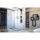 Linea Shower Screens: Two Adjacent Glass Panels