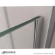 Linea Shower Screens: Two Adjacent Glass Panels