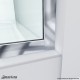 Linea Shower Screens: Two Adjacent Glass Panels