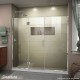 Unidoor-X 61 - 68 1/2 Hinged Shower Door
