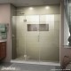 Unidoor-X 61 - 68 1/2 Hinged Shower Door