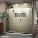 Unidoor-X 61 - 68 1/2 Hinged Shower Door