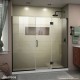 Unidoor-X 61 - 68 1/2 Hinged Shower Door