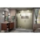 Unidoor-X 61 - 68 1/2 Hinged Shower Door