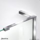 Unidoor-X 61 - 68 1/2 Hinged Shower Door
