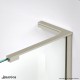 Unidoor-X 61 - 68 1/2 Hinged Shower Door
