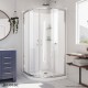 Prime Sliding Shower Enclosure, Base & Backwall Kit