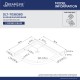 Prime Sliding Shower Enclosure, Base & Backwall Kit