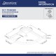 Prime Sliding Shower Enclosure, Base & Backwall Kit