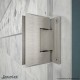 Unidoor Plus 45 1/2 - 53 Hinged Shower Door