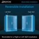 Unidoor Plus 45 1/2 - 53 Hinged Shower Door