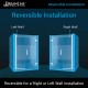 Unidoor Plus 45 1/2 - 53 Hinged Shower Door